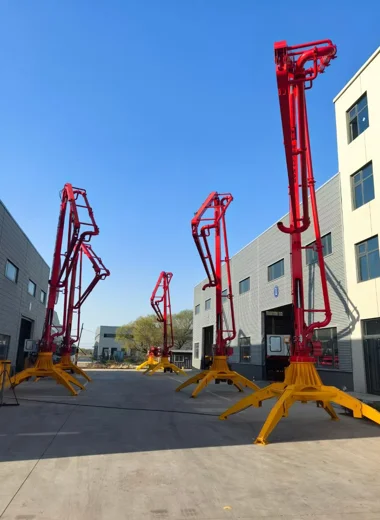 Mobile Concrete Placing Boom, Hydraulic Concrete Distributor for Construction, PX Machinery