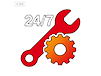 after sales support concrete pump icon